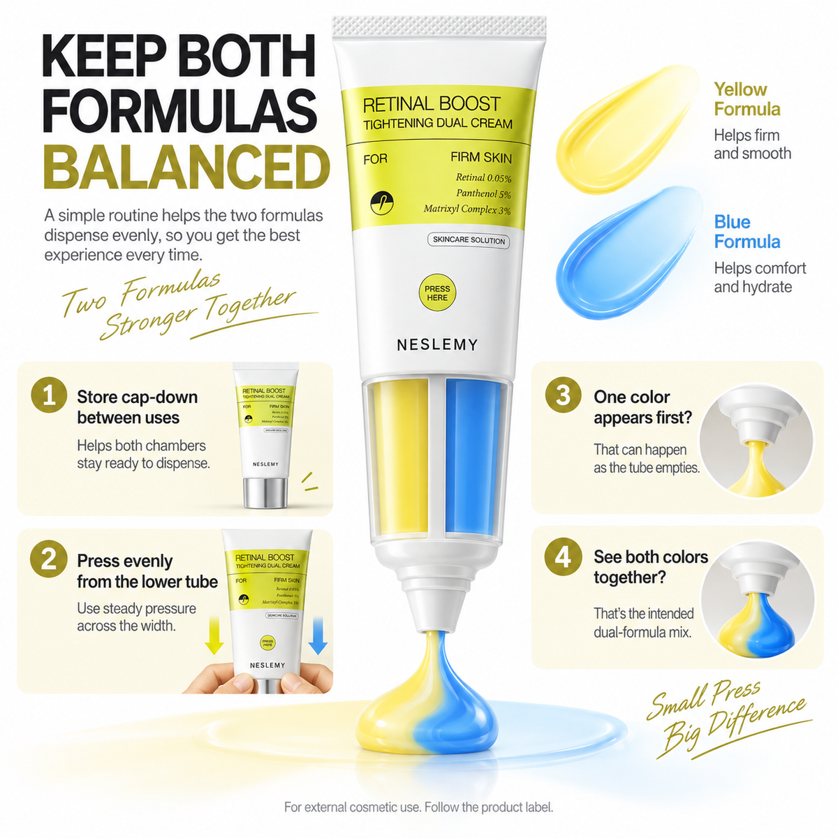 ✨ The Retinal Renewal Dual Cream 🧴 Retinal Care, Rebalanced for Modern Skin