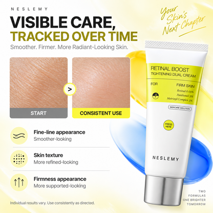 ✨ The Retinal Renewal Dual Cream 🧴 Retinal Care, Rebalanced for Modern Skin