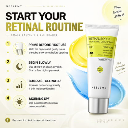 ✨ The Retinal Renewal Dual Cream 🧴 Retinal Care, Rebalanced for Modern Skin
