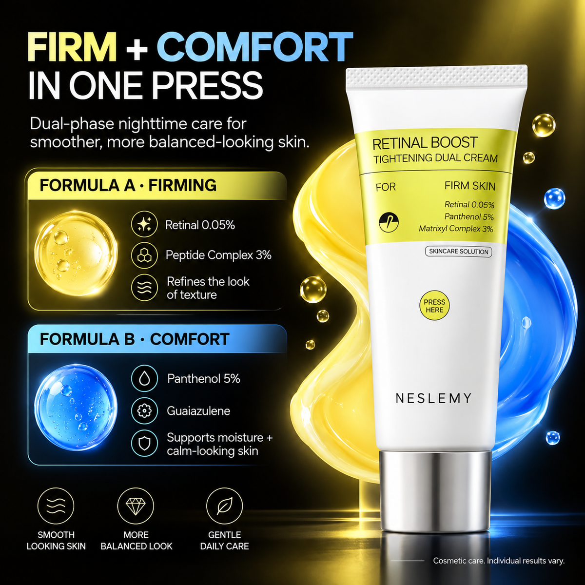 ✨ The Retinal Renewal Dual Cream 🧴 Retinal Care, Rebalanced for Modern Skin