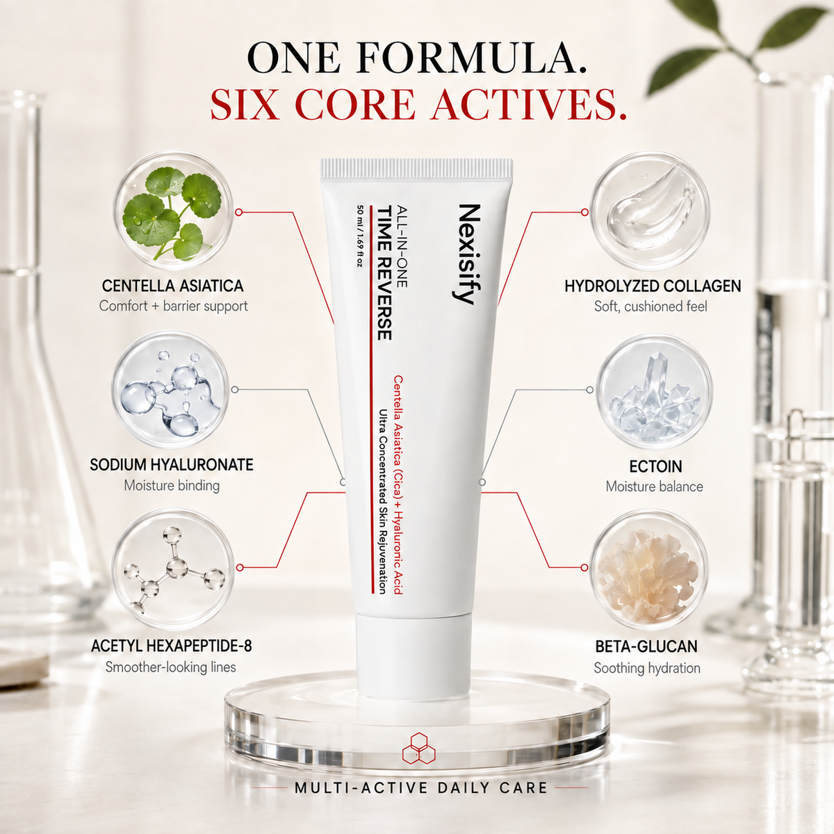 ✨ Nexisify TIME REVERSE  💧 Smooth, Hydrate & Glow
