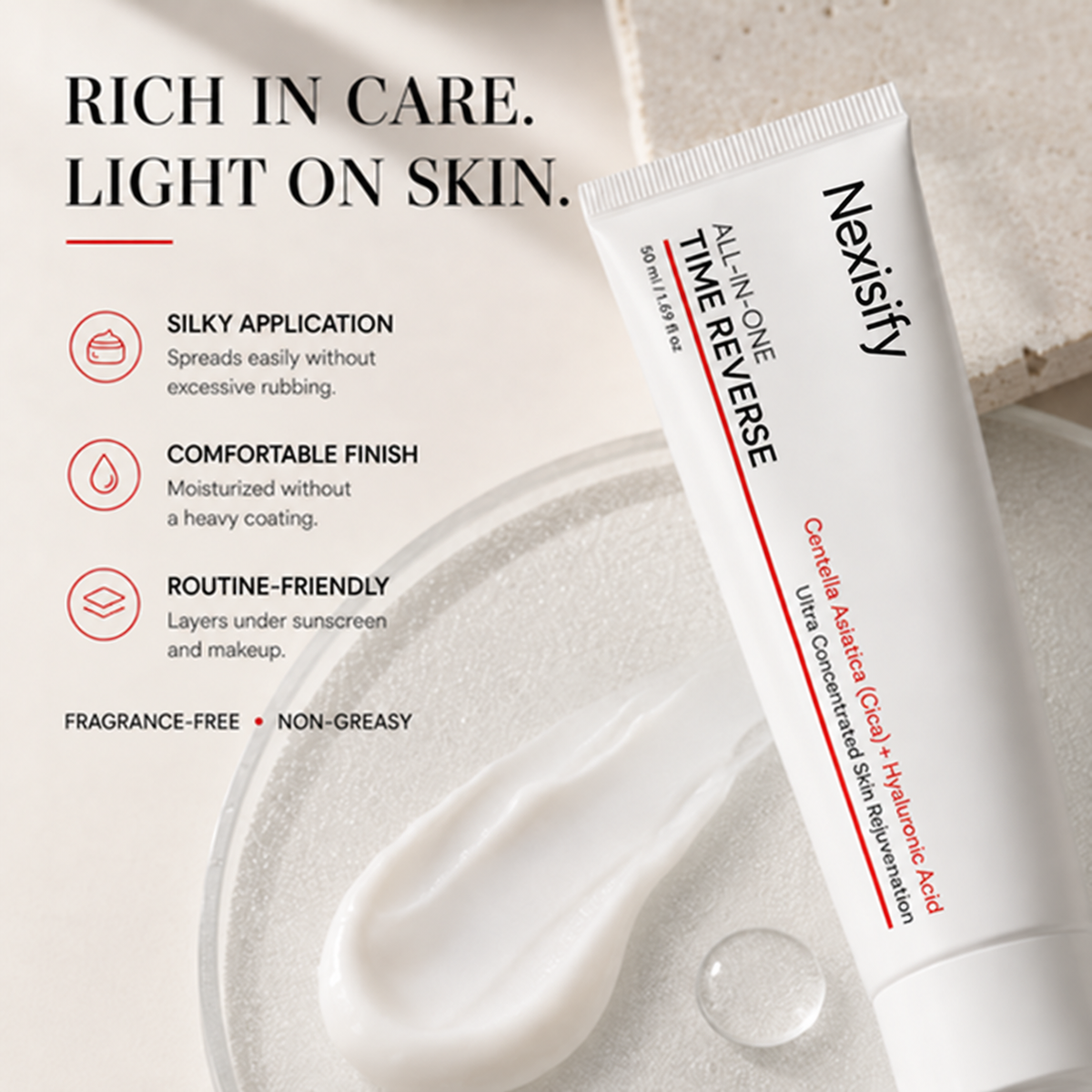 ✨ Nexisify TIME REVERSE  💧 Smooth, Hydrate & Glow
