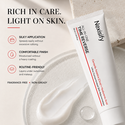 ✨ Nexisify TIME REVERSE  💧 Smooth, Hydrate & Glow